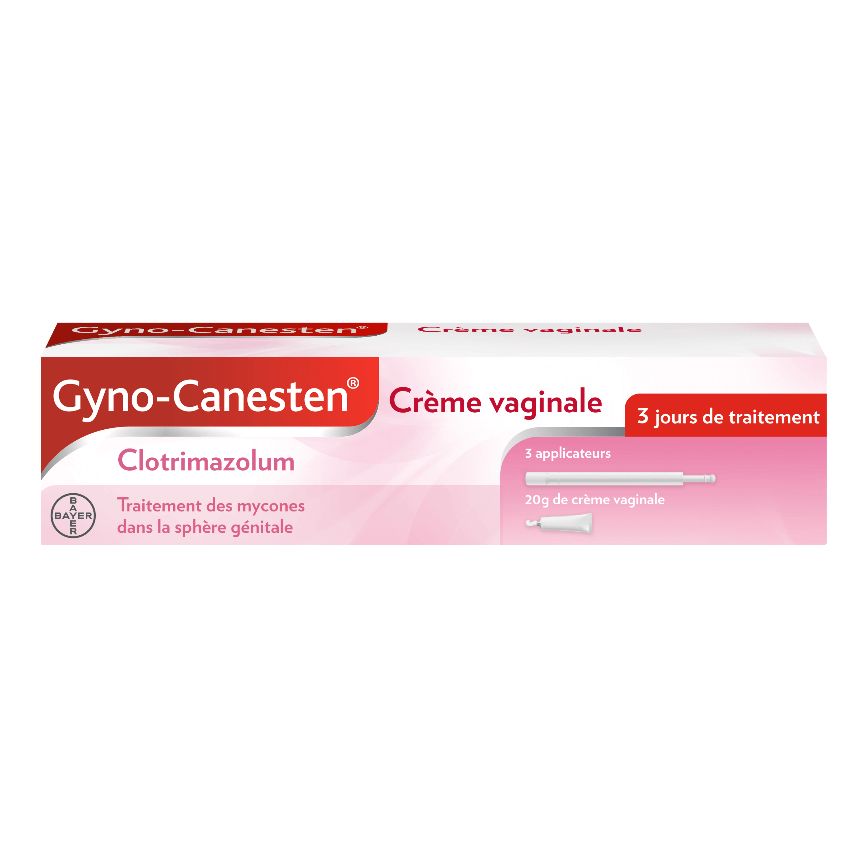 Cr me vaginale Gyno Canesten par mycose vaginale