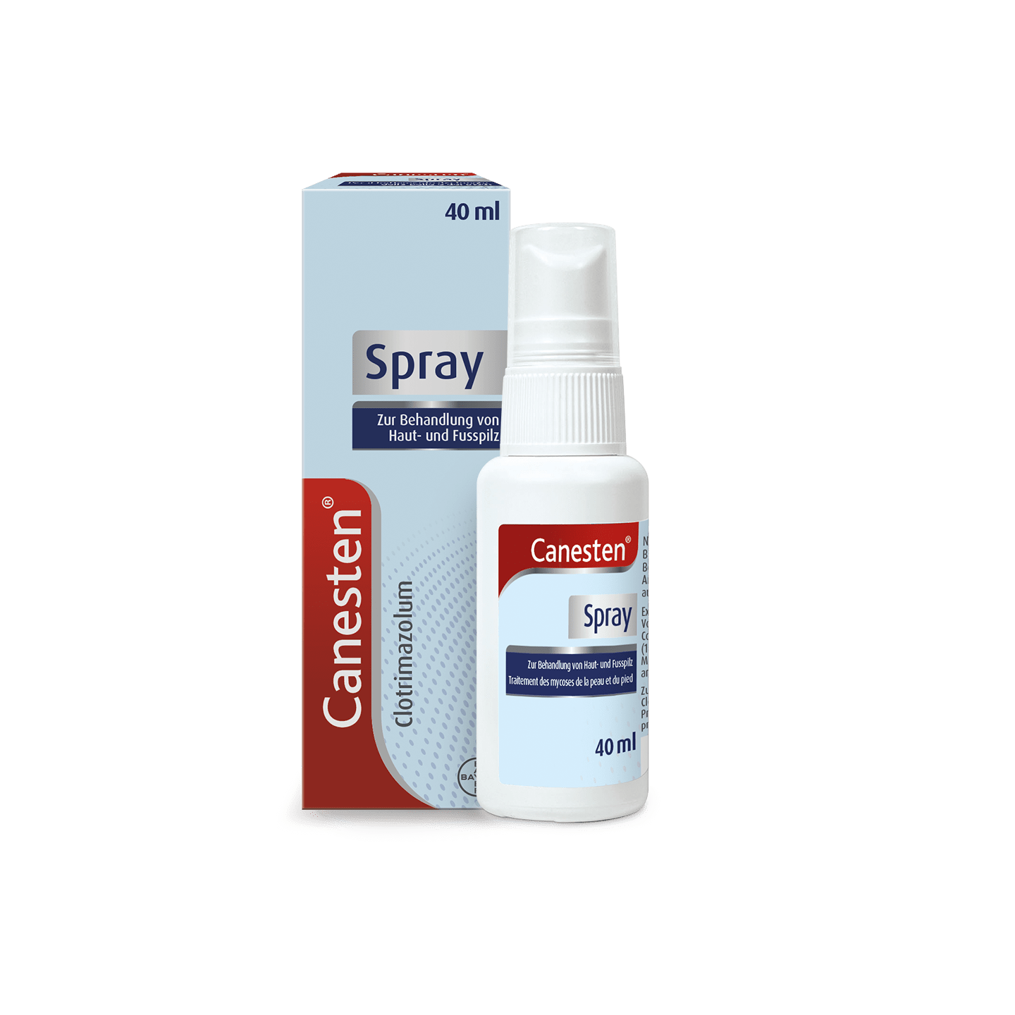 Canesten® Spray zur Behandlung von Haut- und Fusspilz