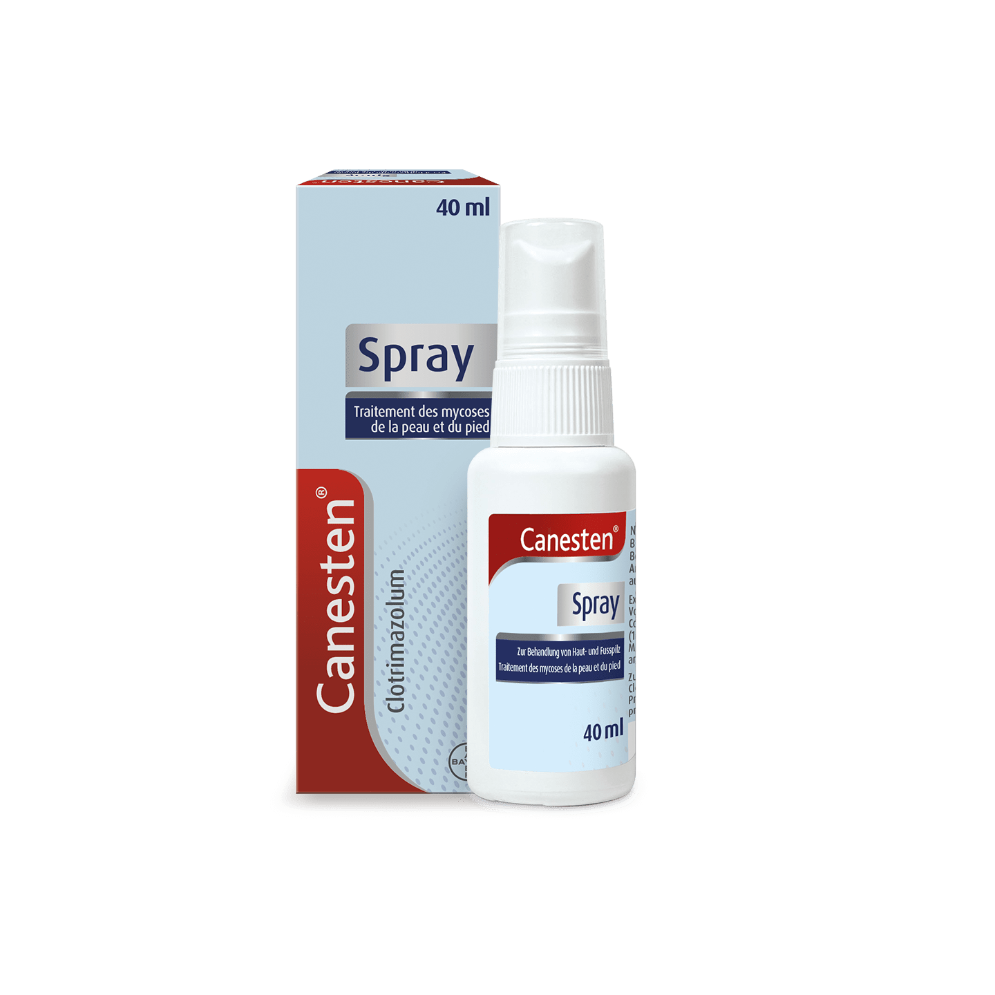 Canesten® Spray pour le traitement des mycoses cutanées et du pied