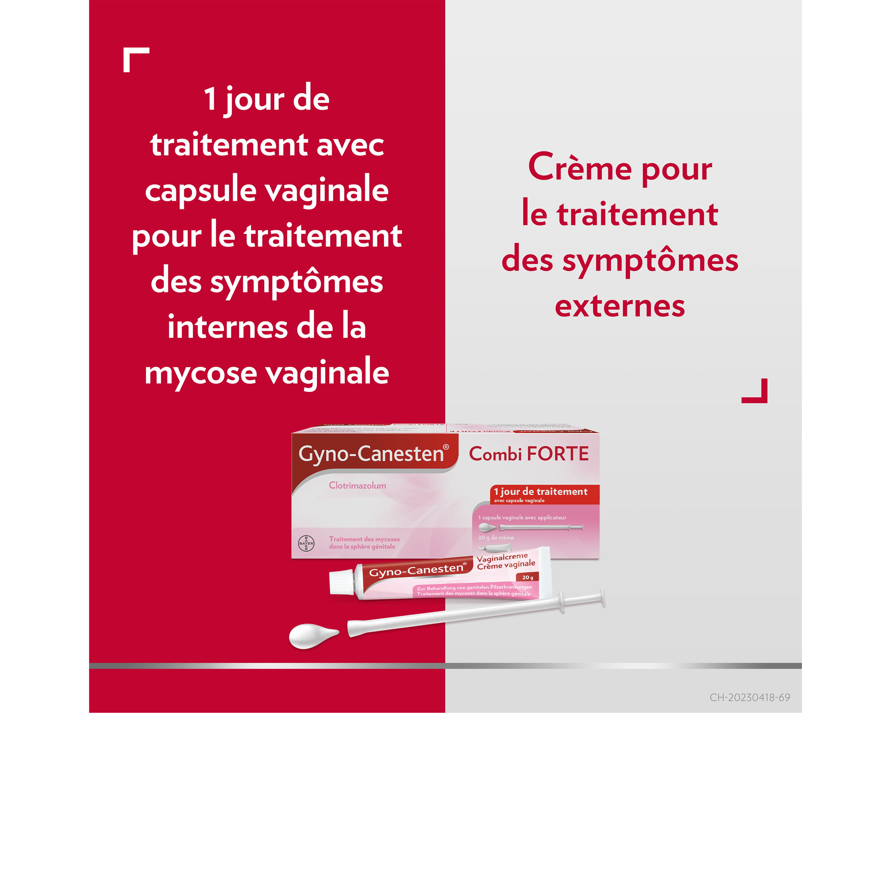 Gyno-Canesten® Combi FORTE