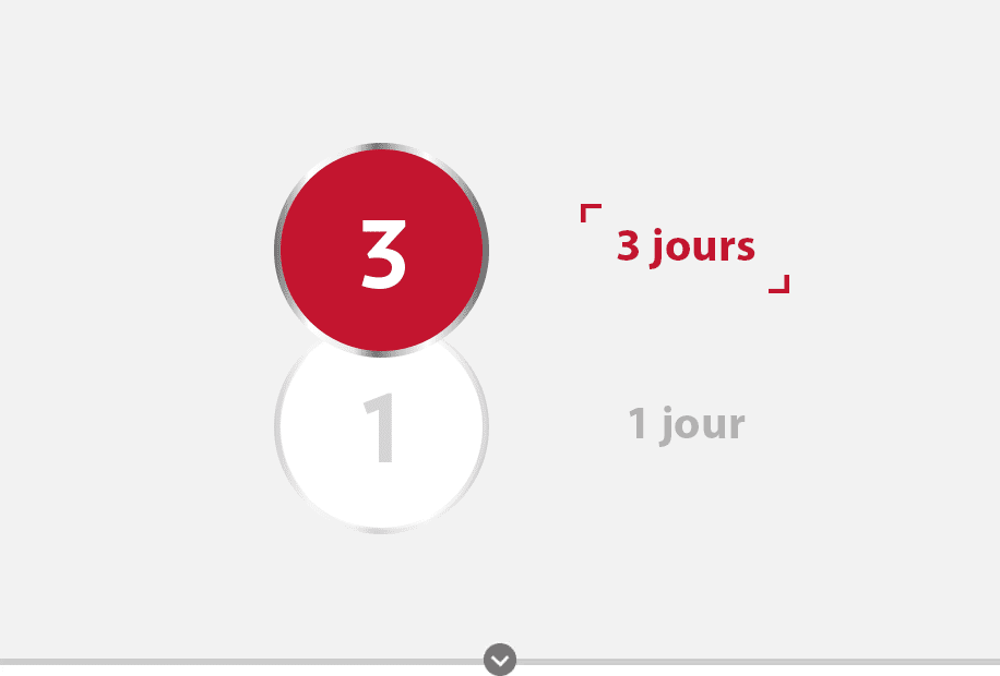 Gyno-Canesten® – icône Traitement en trois jours