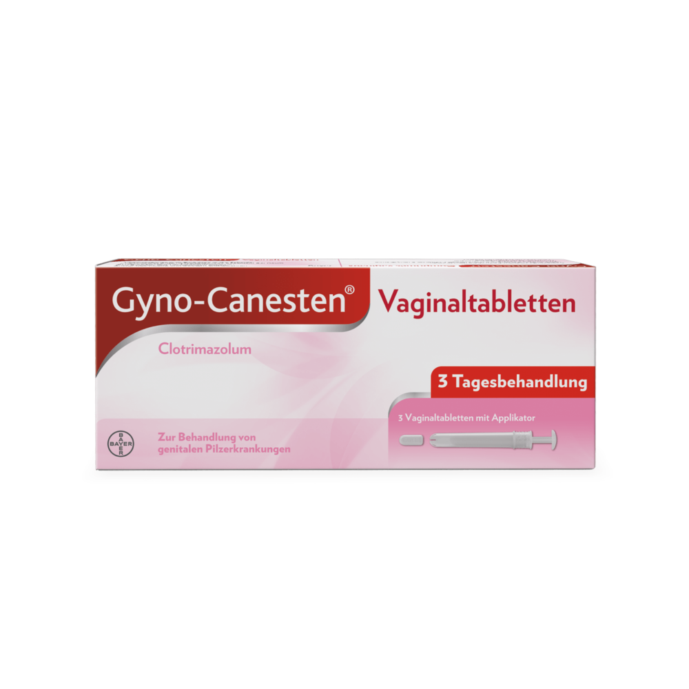 Gyno-Canesten® Vaginaltabletten Packshot