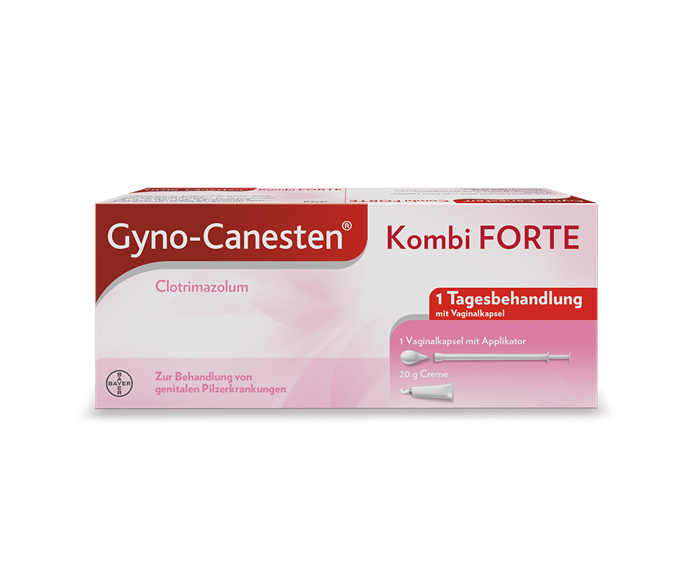 Gyno-Canesten® Kombi FORTE Packshot